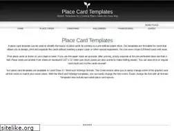 Sites similar to placecardtemplate.com