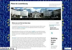 Sites similar to placeduluxembourg.wordpress.com