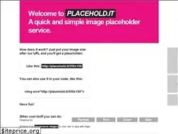 Sites similar to placehold.it