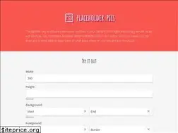 Sites similar to placeholder.pics