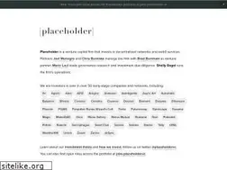 Sites similar to placeholder.vc