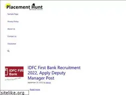 Sites similar to placementhunt.com