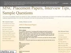 Sites similar to placementtips4u.blogspot.com