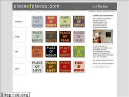 Sites similar to placeofplaces.com