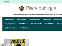Sites similar to placepublique.org