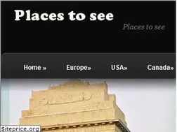 Sites similar to places-to-see.net
