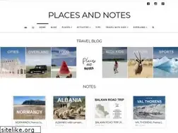 Sites similar to placesandnotes.com
