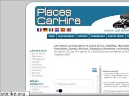 Sites similar to placescarhire.co.za
