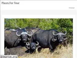 Sites similar to placesfortour.com