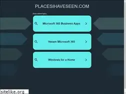 Sites similar to placesihaveseen.com