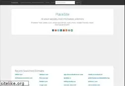 Sites similar to placesite.info