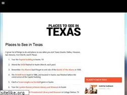 Sites similar to placestoseeintexas.com