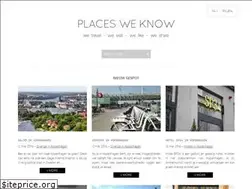Sites similar to placesweknow.com