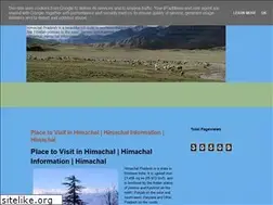 Sites similar to placetovisitinhimachal.blogspot.com
