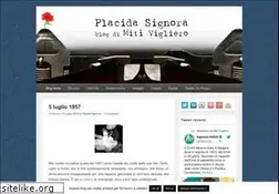 Sites similar to placidasignora.com