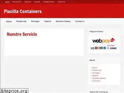 Sites similar to placillacontainers.cl