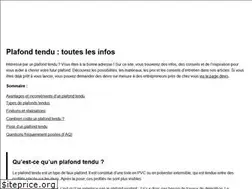 Sites similar to plafond-tendu.be