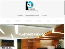 Sites similar to plafonesmexico.com.mx