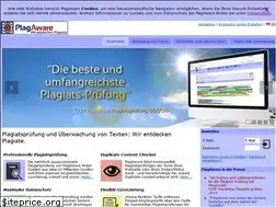 Sites similar to plagaware.de