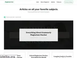Sites similar to plagiarism.tech