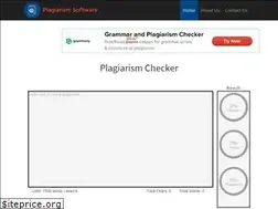 Sites similar to plagiarismsoftware.org