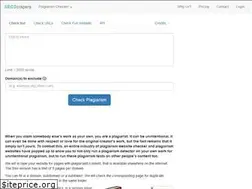 Sites similar to plagiarizechecker.com