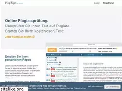 Sites similar to plagiatcheck.de