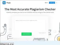Sites similar to plagly.com