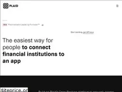 Sites similar to plaid.io
