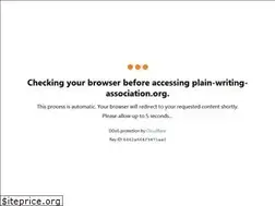 Sites similar to plain-writing-association.org
