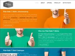 Sites similar to plainbulktshirts.co.za