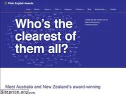 Sites similar to plainenglishawards.org.nz