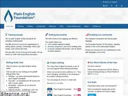 Sites similar to plainenglishfoundation.com