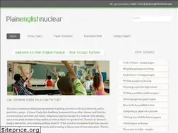 Sites similar to plainenglishnuclear.net