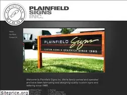 Sites similar to plainfieldsigns.net