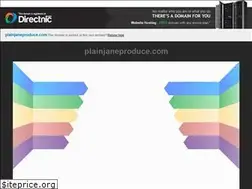 Sites similar to plainjaneproduce.com