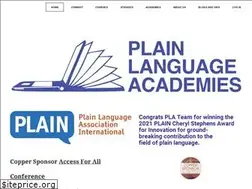Sites similar to plainlanguageacademy.com