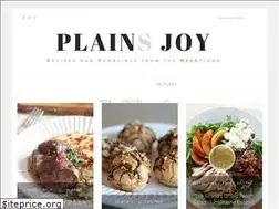 Sites similar to plainsjoy.com