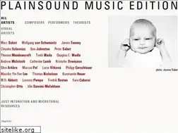Sites similar to plainsound.org