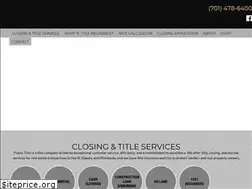 Sites similar to plainstitlellc.com