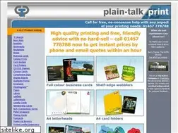 Sites similar to plaintalkprint.co.uk
