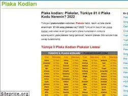 Sites similar to plakakodlari.com