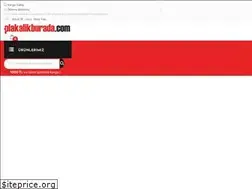 Sites similar to plakalikburada.com