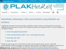 Sites similar to plakhetzelf.nl