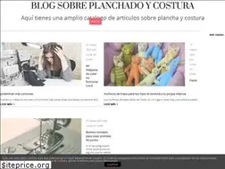 Sites similar to planchadoycostura.es
