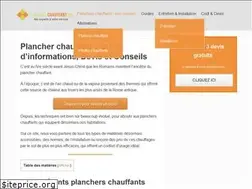 Sites similar to plancher-chauffant.org
