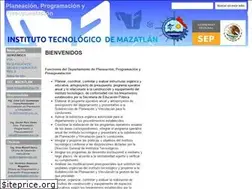 Sites similar to planeacion.itmazatlan.edu.mx