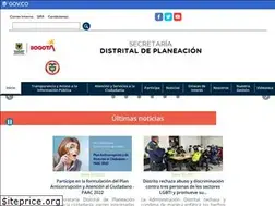 Sites similar to planeacionbogota.gov.co