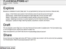 Sites similar to planesculptors.net