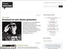 Sites similar to planet-interview.de